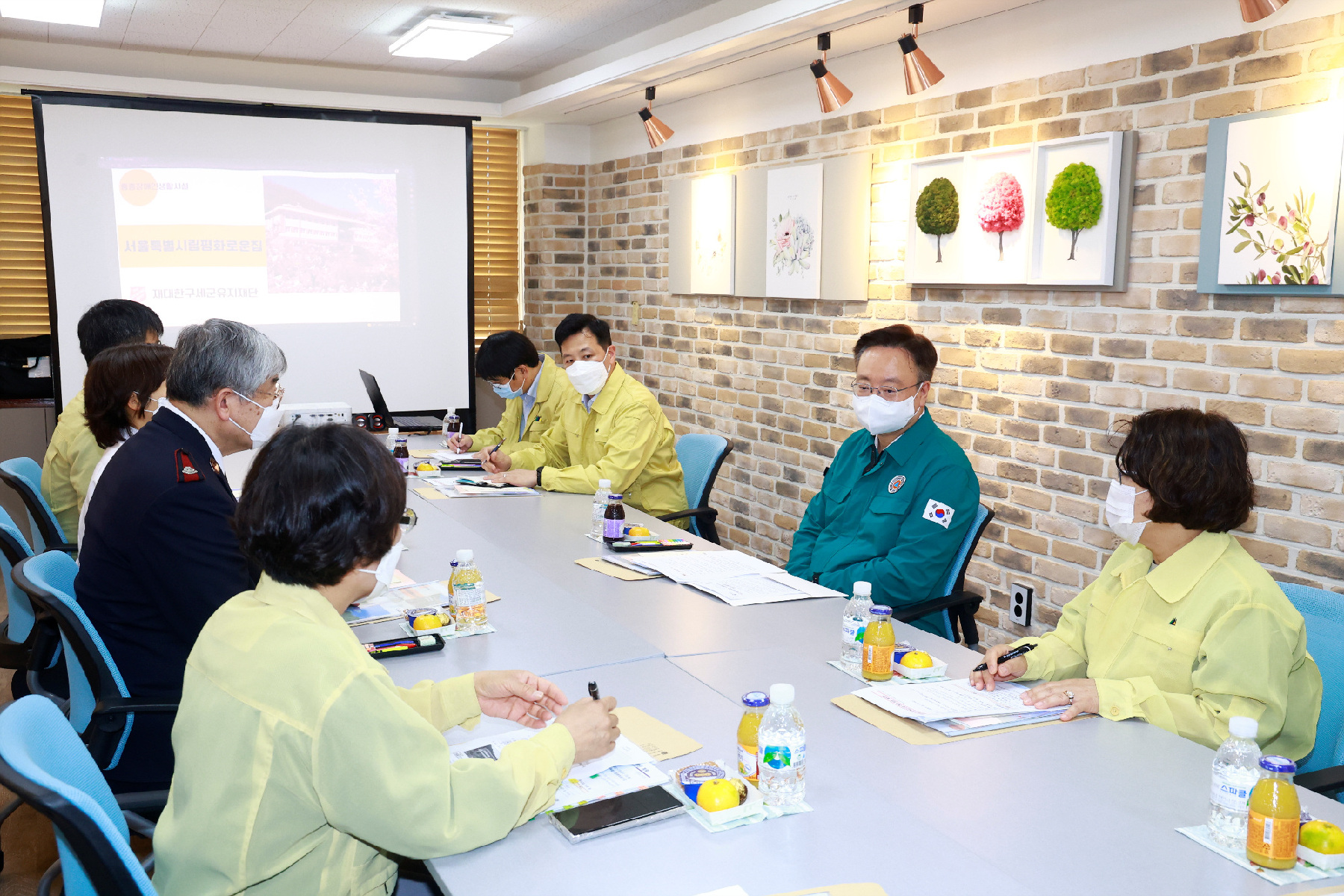보건복지부 장관, 장애인 거주시설 폭우·폭염 대응 현장 방문 사진2