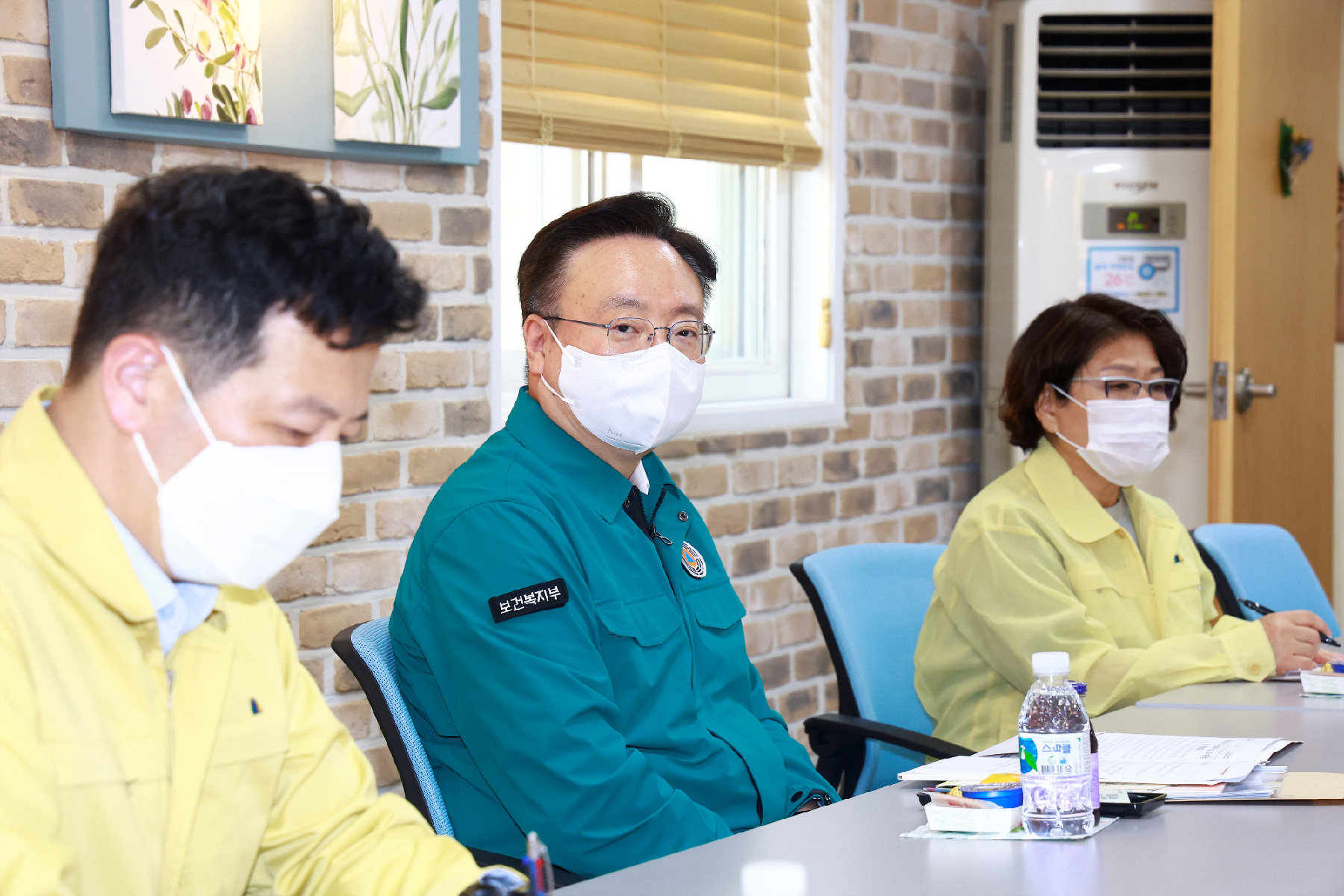보건복지부 장관, 장애인 거주시설 폭우·폭염 대응 현장 방문 사진3