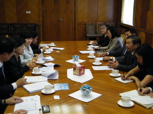한국-몽골 보건부 장관 회담 사진2