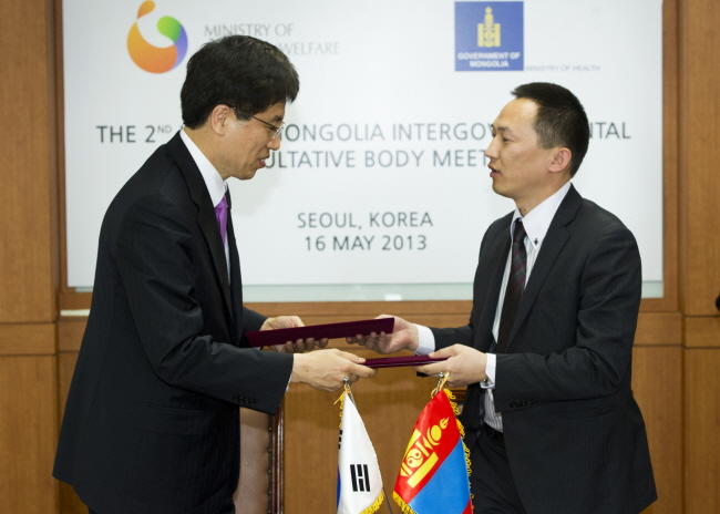 몽골 정부간 협의체 회의 및 MOD 서명 사진4