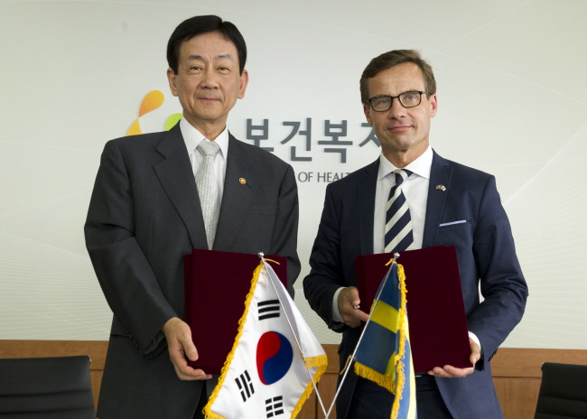 한국-스웨덴 보건복지협력 양해각서(MOU) 체결 사진7