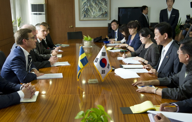 한국-스웨덴 보건복지협력 양해각서(MOU) 체결 사진8