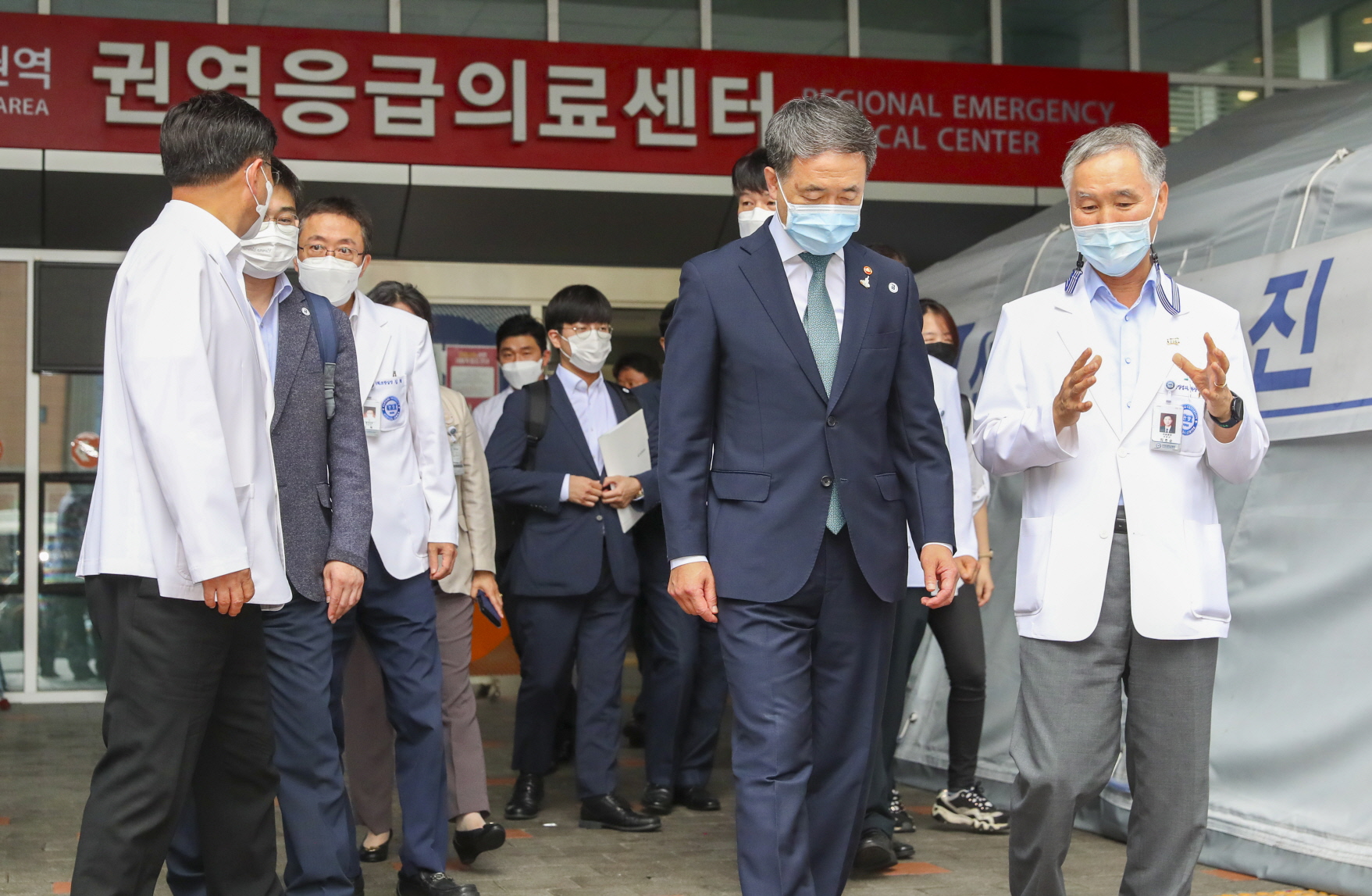 박능후 장관, 서울동남 권역응급의료센터 현장방문 사진12