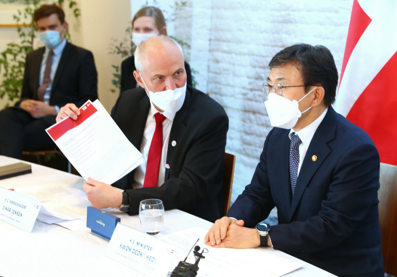 한국-덴마크 보건협력 양해각서 체결 사진5