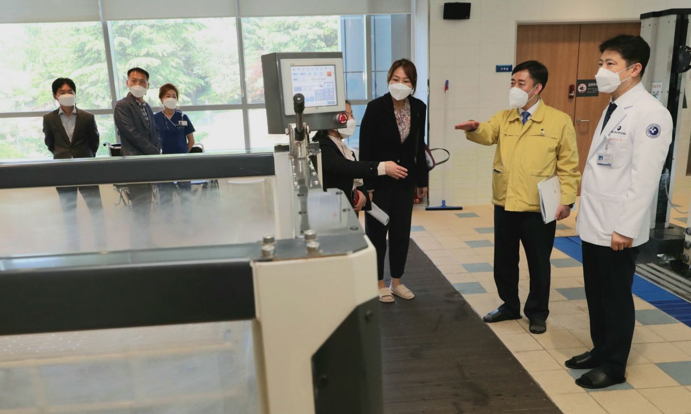 보건복지부 1차관, 대전 충청 권역 재활의료센터 현장 방문 사진11