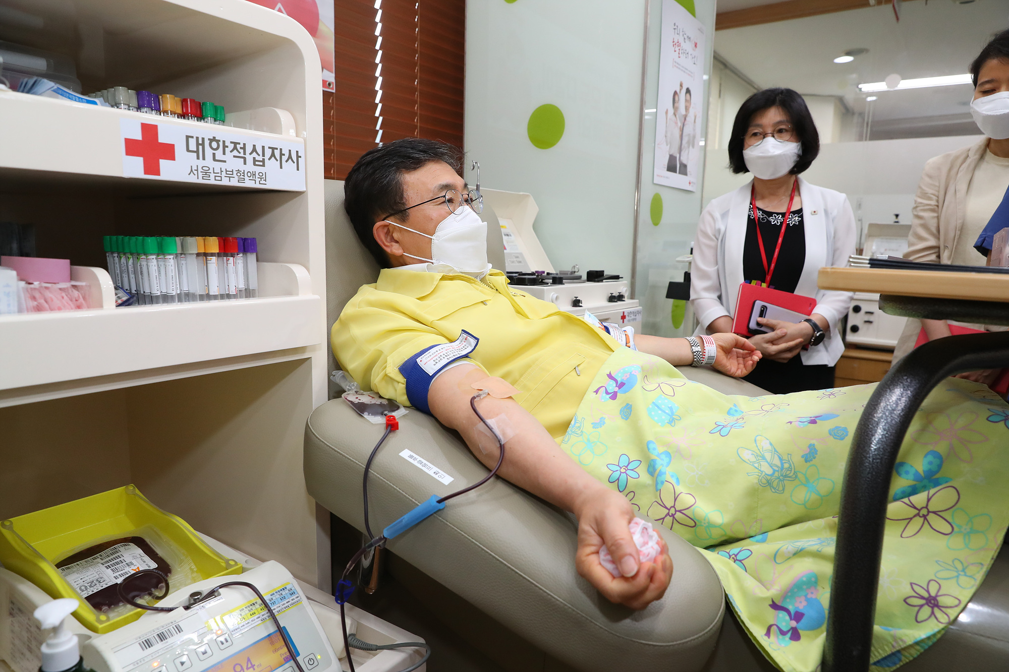 보건복지부 장관, 헌혈의 집 방역 현장 점검 및 헌혈 참여 (8.13.) 사진9