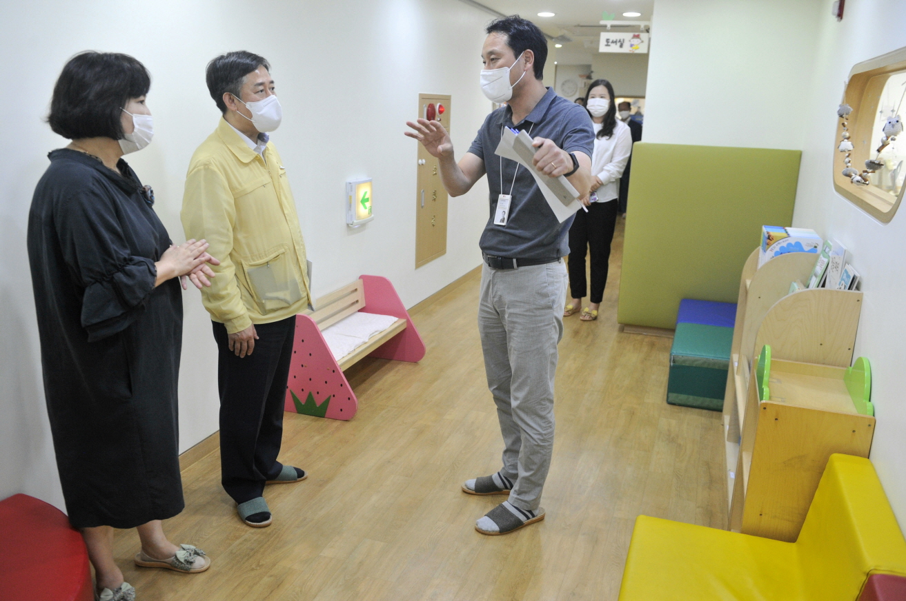 보건복지부 1차관, 대전시 어린이집 방역 점검 사진10