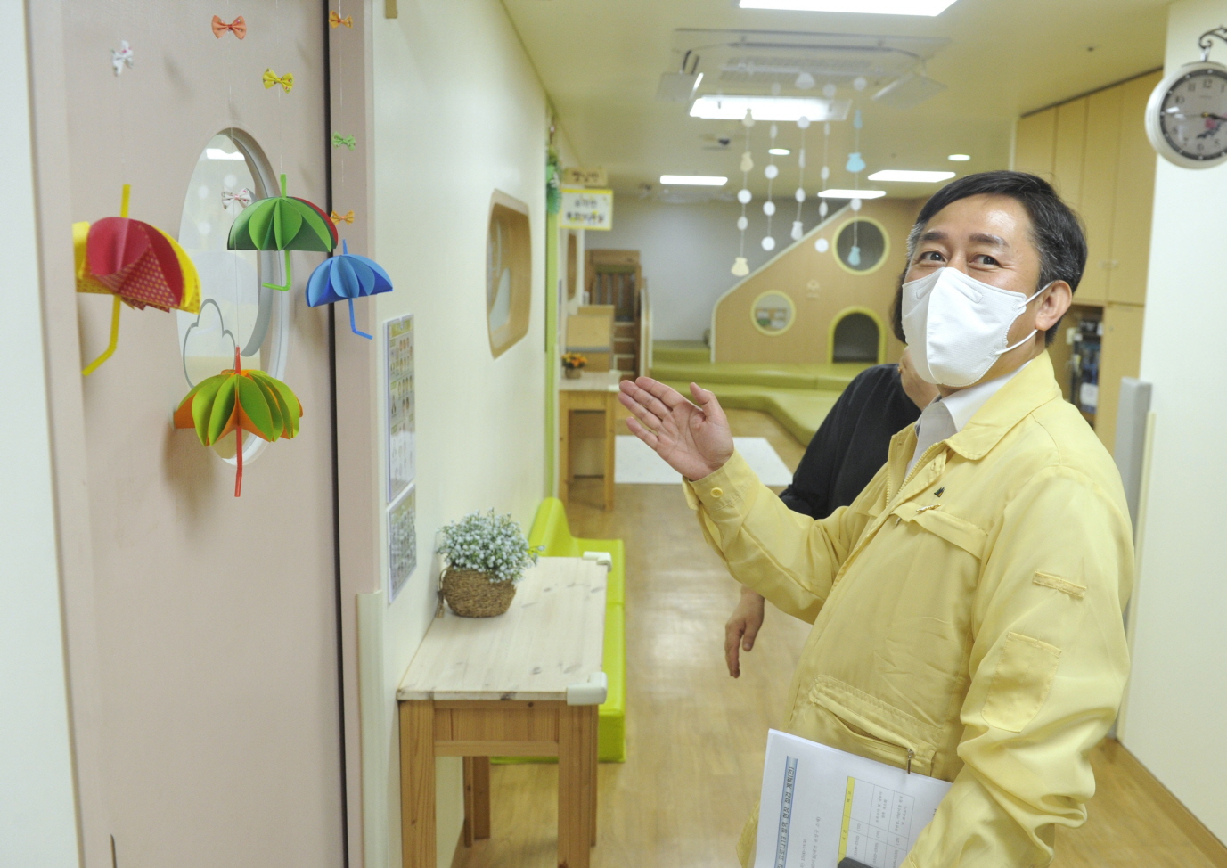 보건복지부 1차관, 대전시 어린이집 방역 점검 사진5