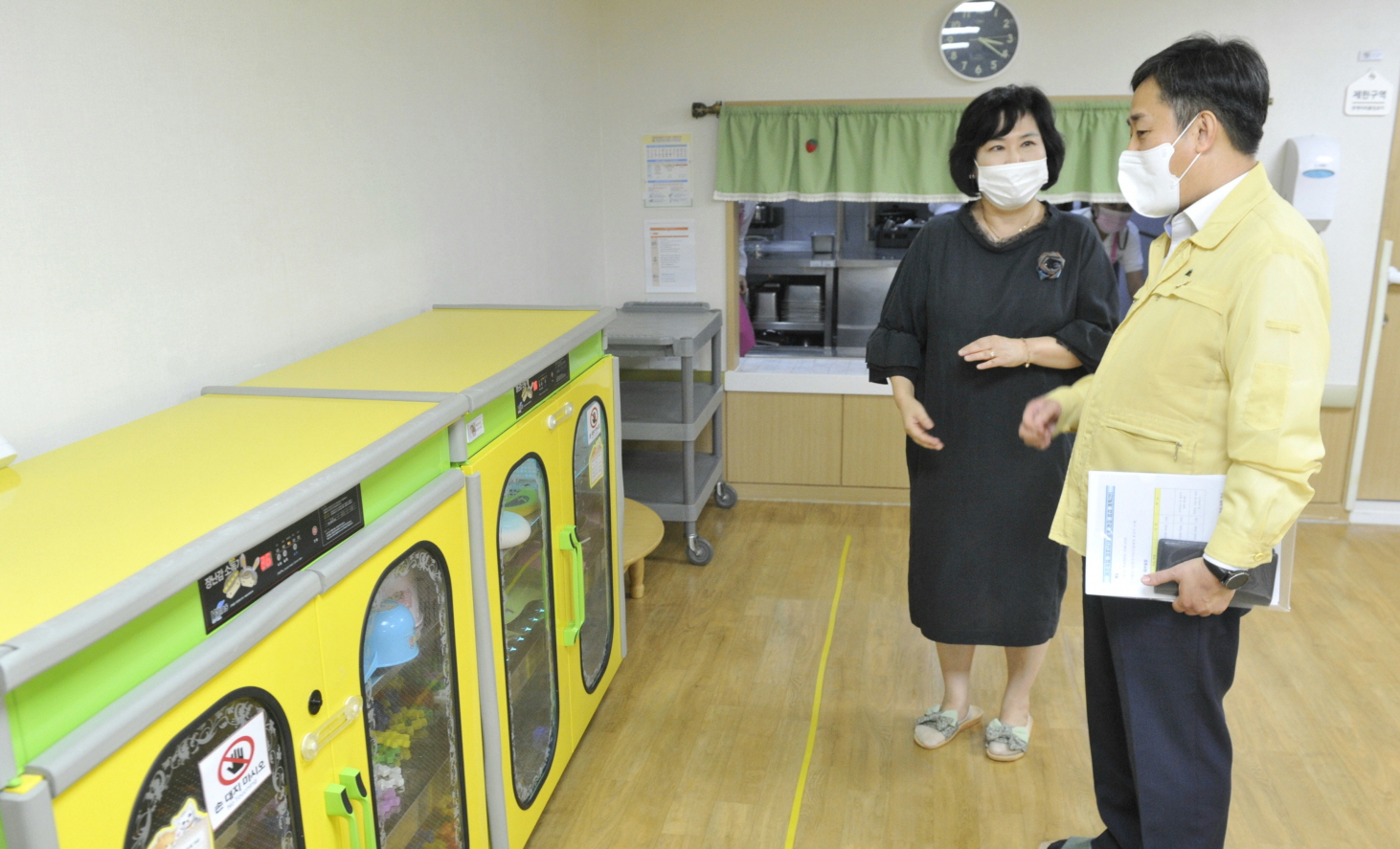 보건복지부 1차관, 대전시 어린이집 방역 점검 사진8