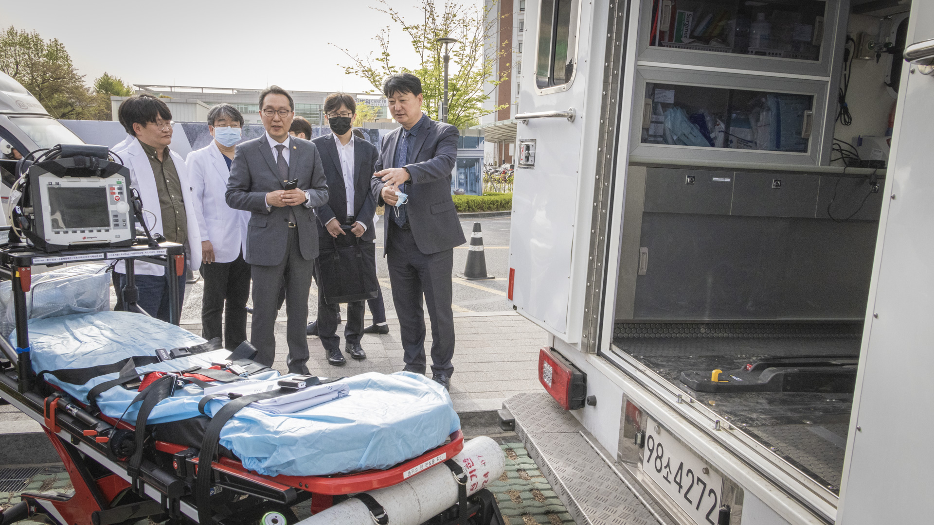 박민수 제2차관, 응급구조사의 ‘응급실 심전도 측정·전송’에 대한 현장 의견 청취 사진34