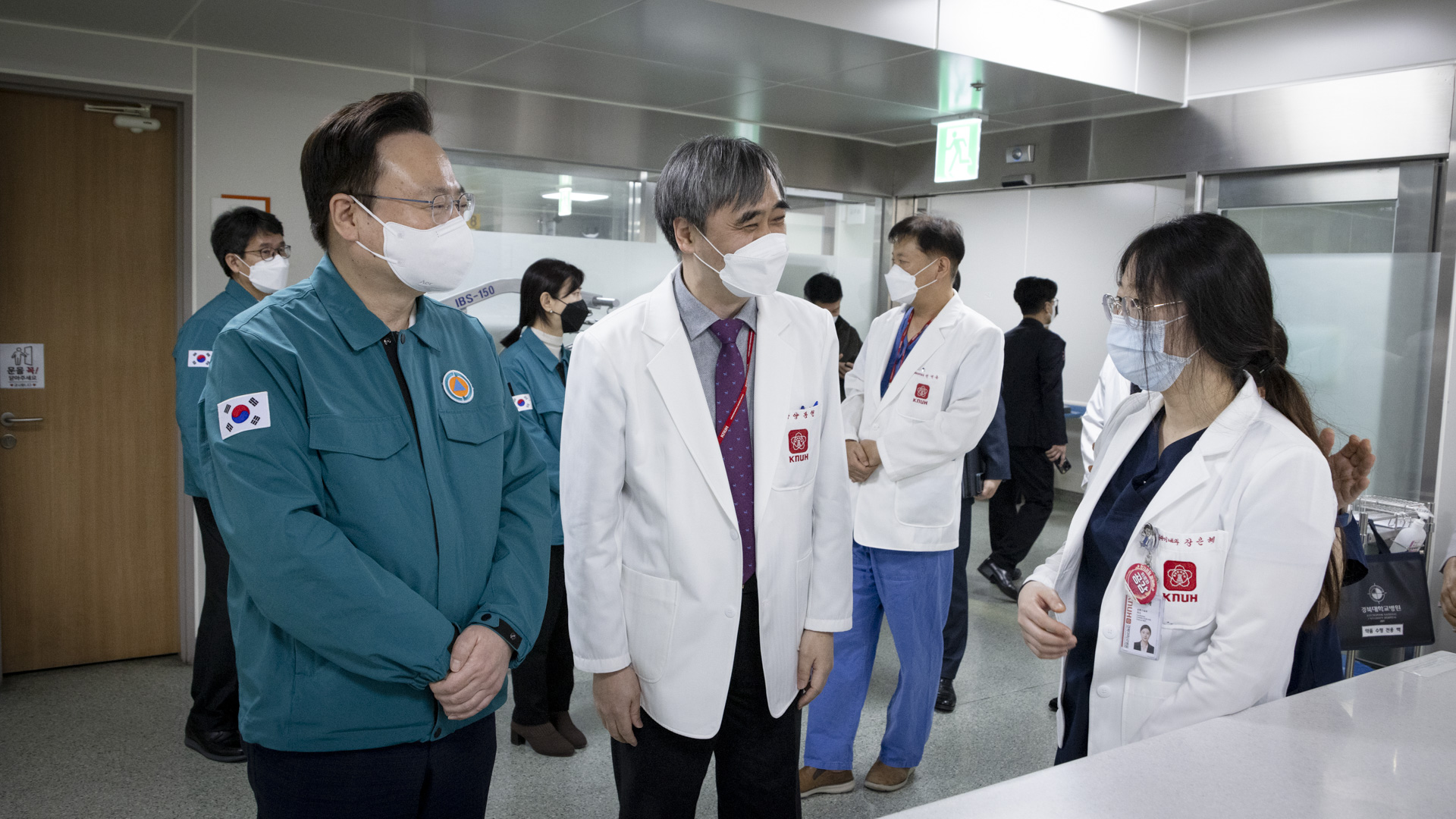 경북대학교병원 중증·응급 비상진료 현장점검 및 의료진 격려 사진22