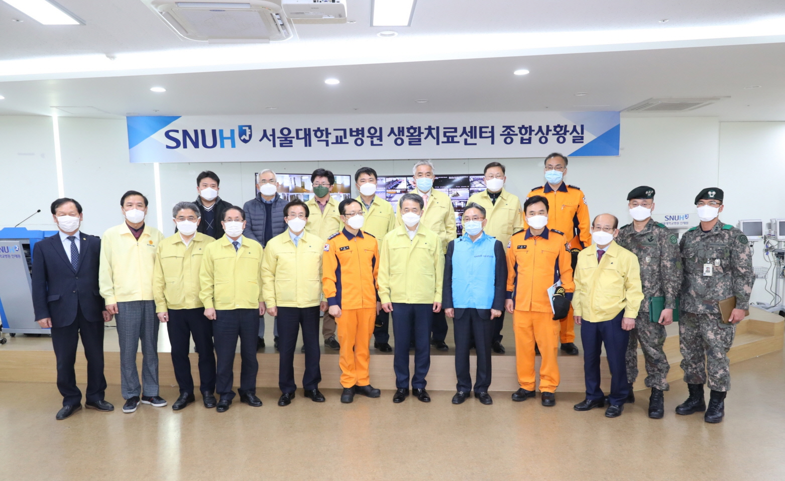 Park Neung-hoo, Vice Head 1 of the Central Disaster and Safety Countermeasures Headquarters, Attends the Opening Ceremony of the Gyeongbuk Daegu 3 Community Treatment Center (Mun-gyeong Seoul National University Hospital Training Center) 사진8