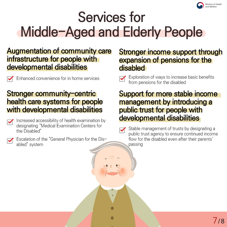 Comprehensive Measures to Support People with Developmental Disabilities by Life-Cycle Phase for an Inclusive State for Everyone (7/8)