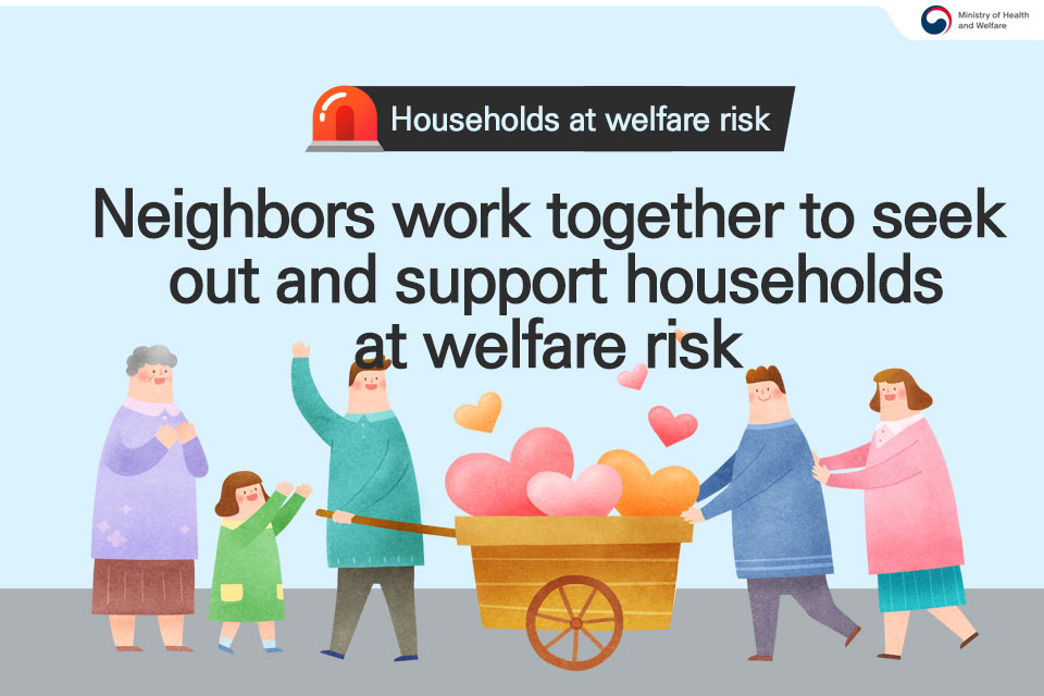 Households at welfare risk Neighbors work together to seek out and support households at welfare risk  (1/5)